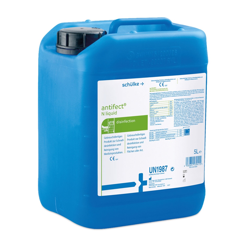 Schülke antifect® N flydende overfladedesinfektion, 5 liter